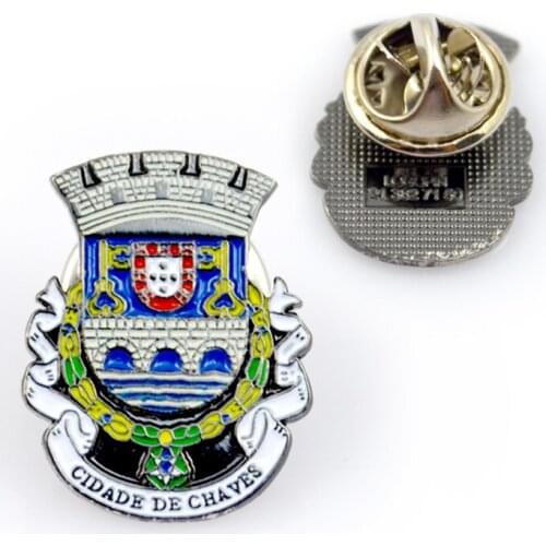 Custom iron soft enamel pin,nickel plated