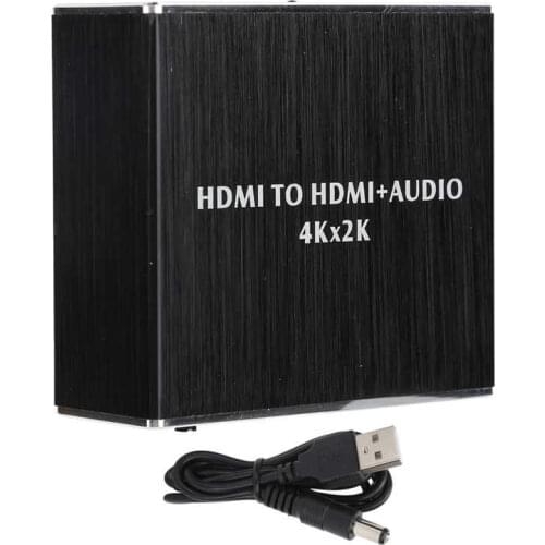 Optical Audio Splitter High Definition Multimedia Interface to Stereo+SPDIF Signal Extractor