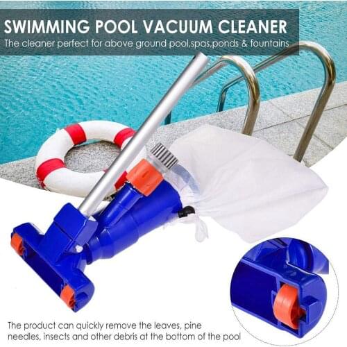 Swimming Pool Vacuum Cleaner Cleaning Tool Kit Suction Spary Jet Cleaner Head with Net for Swimming Pool Spa Pond Fountain