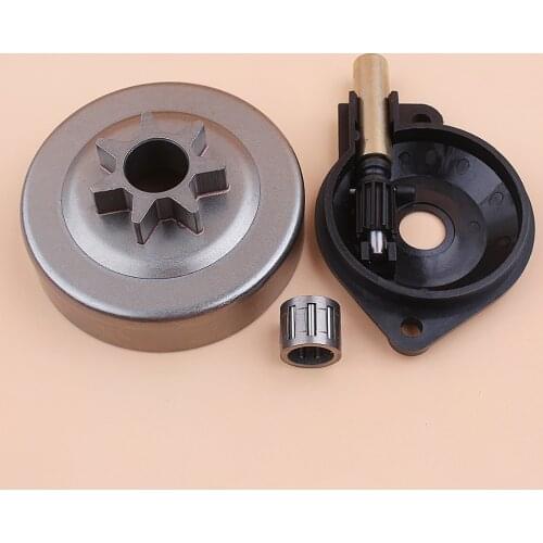 .325" 7T Clutch Drum Bearing Oil Pump Drive Kit for Husqvarna 240 240E 236 236E 235 235E Chainsaw Replacement Parts 581063901