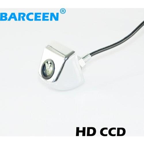 Superior qulity product simple and beautiful silvery 170 wide view lens car rear view camera auto wire universal glass lens
