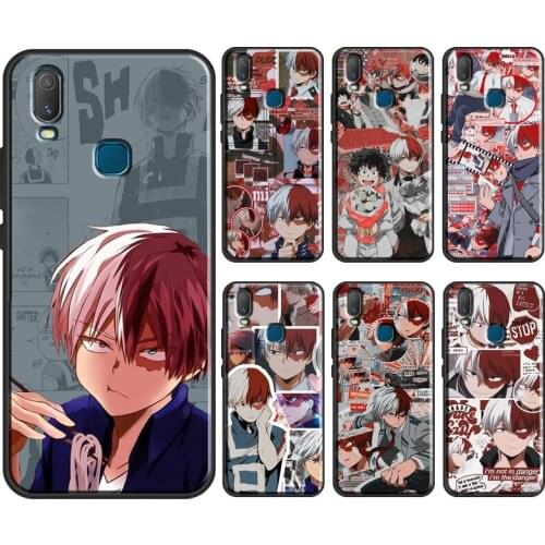 Shoto Todoroki My Hero Academi Cover For Vivo V20 SE Y11 2019 Y1S Y12 Y17 Y30 Y50 Y81 Y91C V11 Y20 i V17 Neo Phone Case