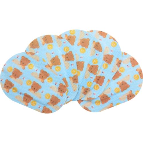 Blue(60 Count) New Cartoon Adhesive Eye Patches for Kids Girls Boys for Lazy Eye Amblyopia Disposable Eye Patch Pad