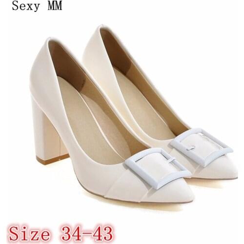 High Heels Women Pumps Stiletto Woman Party Wedding High Heel Shoes Kitten Heels Plus Size 34 - 40 41 42 43