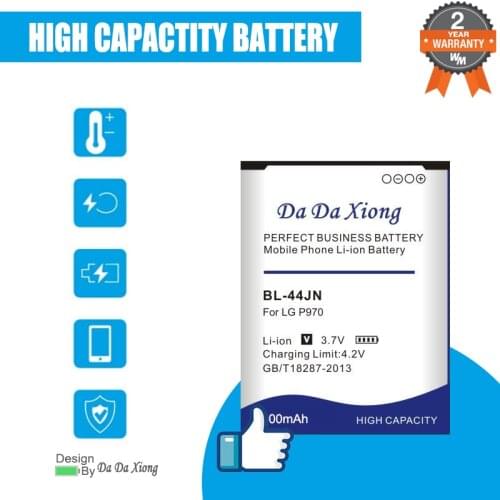 4150mAh BL-44JN BL44JN BL 44JN Battery for LG P970 P690 P693 E730 E510 C660 P698 C660 MS840 L5 E400 E610 E730 phone battery