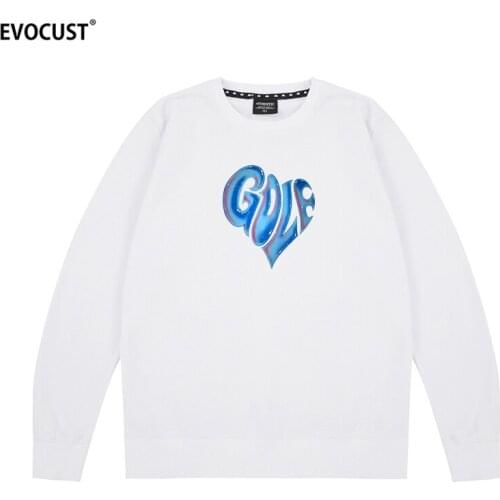 Blue heart Golf Wang rapper hip hop Flower Le Fleur Tyler The Creator Sweatshirts Hoodies men women Skate unisex Combed Cotton
