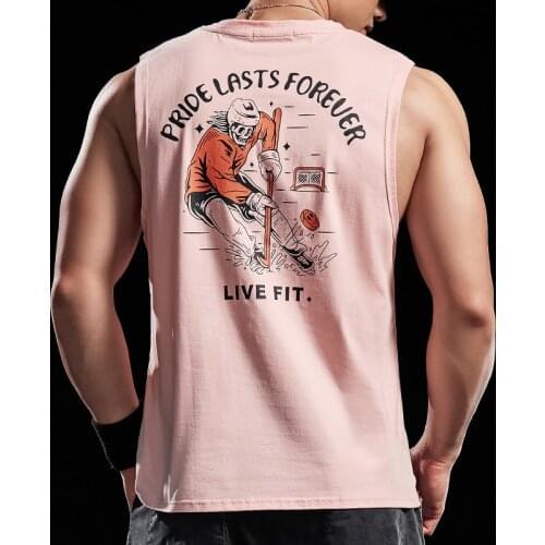 Brand Bodybuilding Stringer Singlets Gym Tank Top Men Fitness Clothing Fashion Cotton Sleeveless Shirt Workout Vest Sportwear