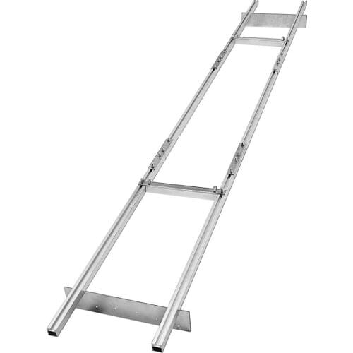 Farmertec Made 9FT Genuine Holzfforma Milling Rail System Milling Guide Set Works with all 20/24/36/48 inch Small Chainsaw mill