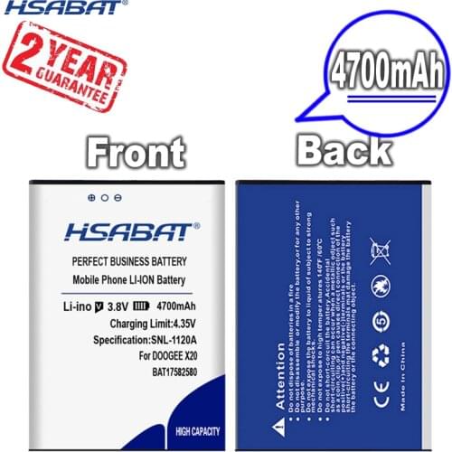 New Arrival [ HSABAT ] 4200mAh BAT17582580 Replacement Battery for DOOGEE X20 X20L