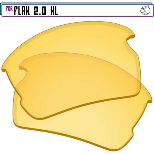 EZReplace Polarized Replacement Lenses for - Oakley Flak 2.0 XL Sunglasses - Night Vision