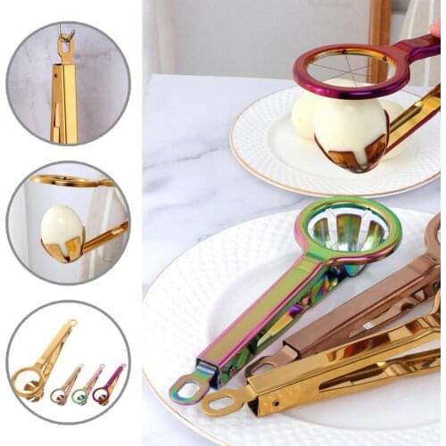 Cutter Gadgets Useful Compact Hexagonal Egg Wedger Kitchen Tool Egg Cutter Convenient for Daily Life