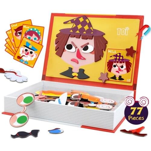 Early childhood educational childrens toys, various styles, childrens magnetic book stickers, educational toys childrens gift