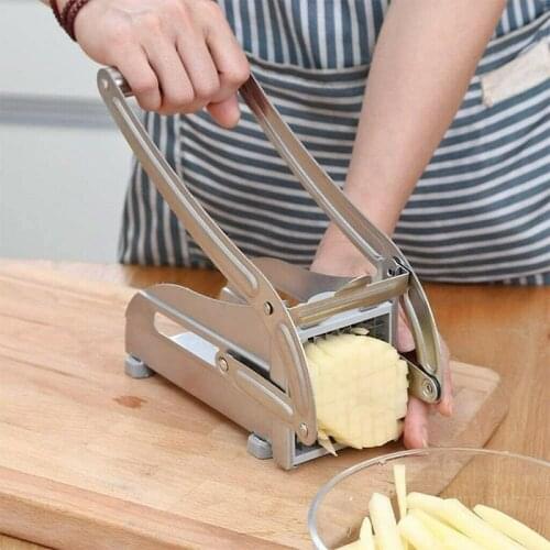 Kitchen Potato Spiral Cutter Stainless Steel Manual Fries Machine Fruit Vegetable Shredder Food Slicer Dicer Cooking Gadget Tool