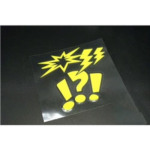 Car Styling Sticker Dirt Bike Auto Truck Dirt Bike Vans Graphics Helmet Decals for GP Rossi Sponsor