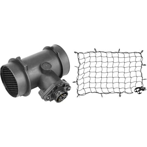 2 Pcs Car Accessories:1 Pcs 47 Inch X 36 Inch Cargo Net Bungee Nets & 1 Pcs Mass Air Flow Sensor Meter