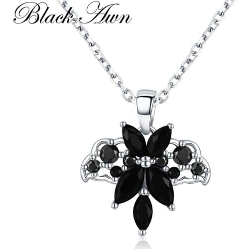 2021 New Cute Butterfly Choker 925 Sterling Silver Fine Jewelry Engagement necklaces & pendants for Women Fine Jewelry K033