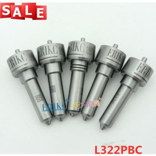 4pcs/lot L322PBC Black Coated Needle Nozzle L322PBC Auto Nozzle Parts for Delphi BEBE4D23001