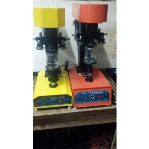 Free Shipping YLFG30A Electric Cans Capping Machine cans caps sealing machine