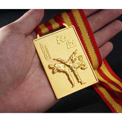 Gold silver and medal Taekwondo Games Medal Competition, General Gold, Silver And Bronze Medal 2020
