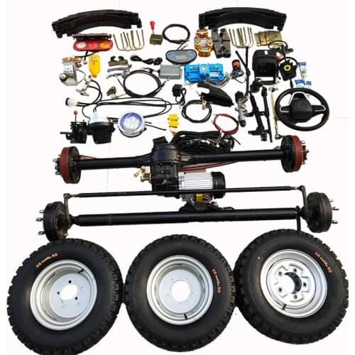 Assembly Parts Electric four-wheel six-wheel truck complete set of spare parts for the whole truck truck