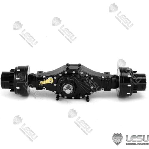 Differential Metal LESU Rear Wheel Reduction Axle 1/14 RC Truck Tmy Dumper TH16480