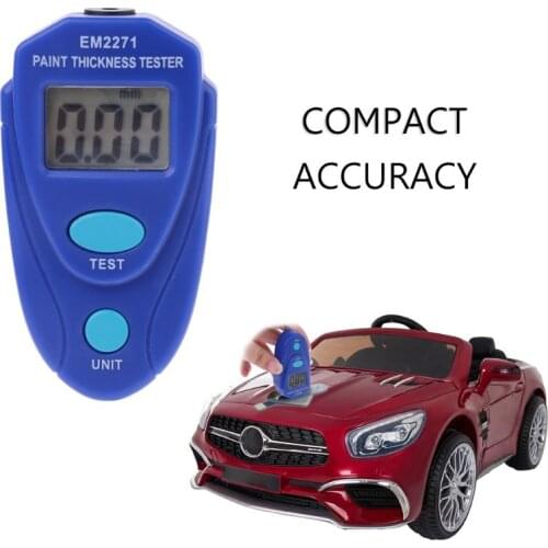 EM2271 Car Paint Film Coating Measure Digital iron FE/NFE measurement Portable Mini Thickness Gauge