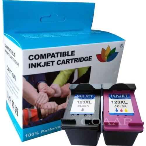 Ink Cartridge Refilled for hp123 123XL ENVY 4513 4520 4521 4522 Deskjet 1110 2130 2132 3630 3632 Inkjet Printer