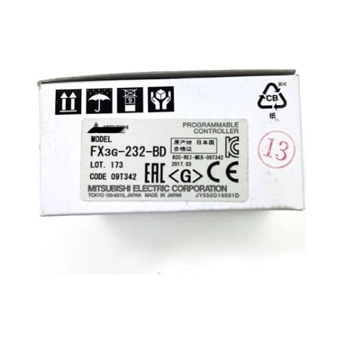 New FX3G-232-BD RS232 Interface Adapter Communication Board FX3G232BD PLC Module Expansion Board FX3G232BD