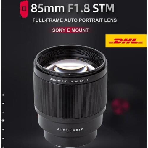 Viltrox 85mm F1.8 STM II Camera Lens full frame Auto Focus Portrait Prime Lens Eyes Focus AF For Sony A6400 A6300 A7 A6500 A9 A7