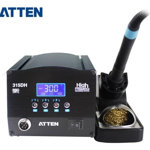 ATTEN AT315DH 150W anti-static constant temperature control advanced high frequency eddy heating core Soldering Station