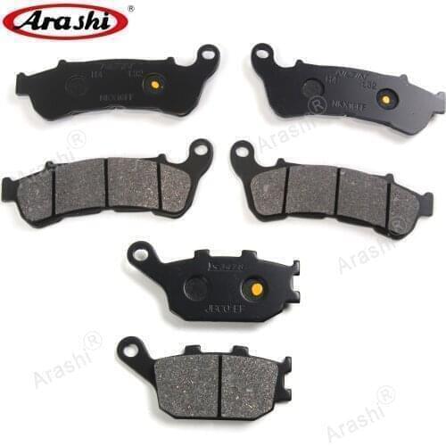 Arashi Front Rear Brake Pads For HONDA CBF 600 ABS 2004 2005 2006 Motorcycle Discs Pad CBF600 ABS 2008 2009 2010 2011 2012
