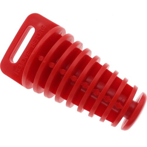 27-48mm Colorful Exhaust Silencer Pressure Jet Washer Wash Plug Bung for Motorcycle Dirt Pit Bike ATV Scooter