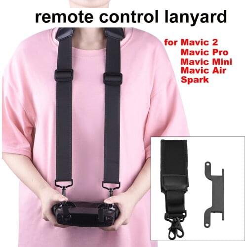 Remote Control Hook Holder Strap for DJI Mavic 2/Pro/Mini/Air/Spark Drones Neck Lanyard Safety Strap Belt Sling Mount Accessory