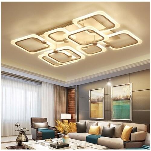 Modern Acrylic Simple LED Ceiling Light Living room bedroom study restaurant office aisle ceiling lamp