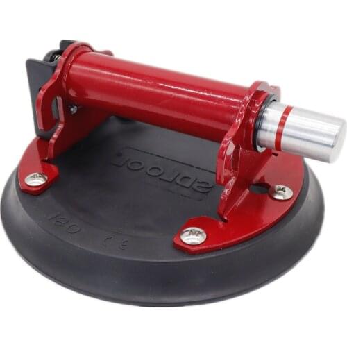 8 Inch Vacuum Suction Cup Heavy Duty Lifter For Tile Stone Granite Marble Glass Lifting With Metal Handle