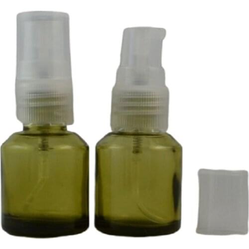 15ml Brown Lotion Bottle Press Pump Travel Bottle Empty Skin Care Tool High Sale Spray Liquid Dispenser Cosmetic Container 10pcs