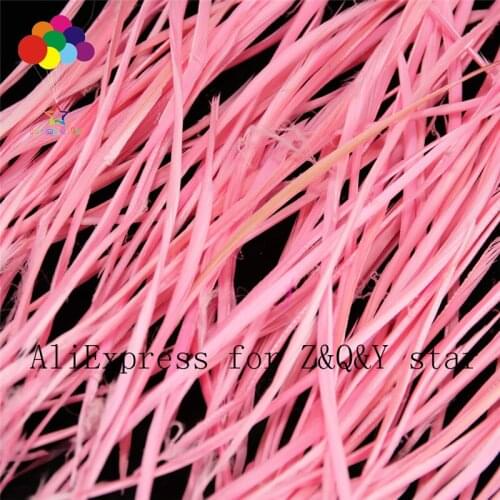 50-200 goose monofilament feather 15-20CM dyed pink DIY craft accessories feather