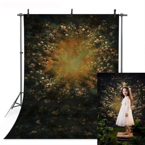 Abstract Floral Children Adult Birthday Artistic Photos Backdrop Flowers Newborn Portrait Photography Backdrop for Photo Studio
