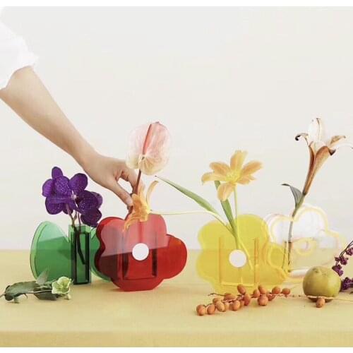 Acrylic Versatile Flower Arrangement Candle Holder Stand Set for Wedding Party Dinner Centerpiece Event Restaurant Hotel Decor