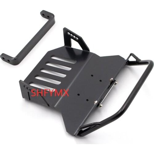 Rc Car Aluminum Bumper For 1/10 Rc Crawler Traxxas-Trx-4 Trx6 4X4 6X6 Chassis & Benz G500 G63 Body