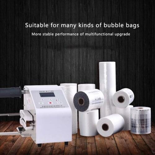 Inflator Buffer Air Cushion Machine Express Packing Continuous Inflation Sealing Machine Packaging Bubble Bag Inflator