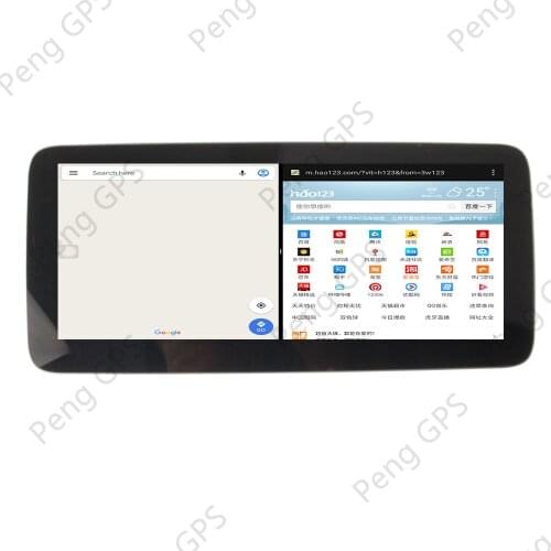 10.25“ Autoradio 8+128G Android 10.0 For Mecerdes Benz SLK 2012-2015 Car GPS Navigation Multimedia Player Headunit Carplay