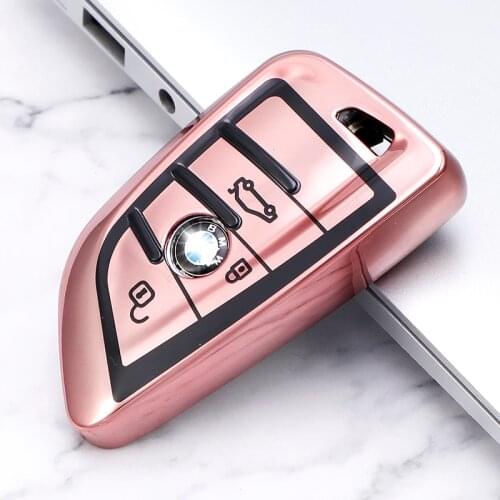 Car Key Case Cover Key Bag For Bmw F20 G20 G30 X1 X3 X4 X5 G05 X6 Accessories Car-Styling Holder Shell Keychain Protection