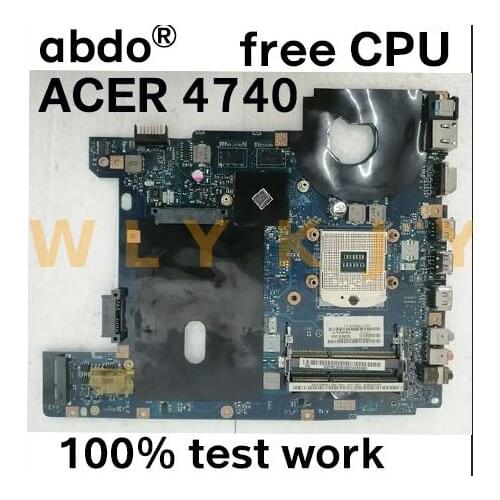 For ACER 4740 4740G notebook motherboard NALG0 LA-5681P PGA989 HM55 GPU GT310M DDR3 100% test work free CPU
