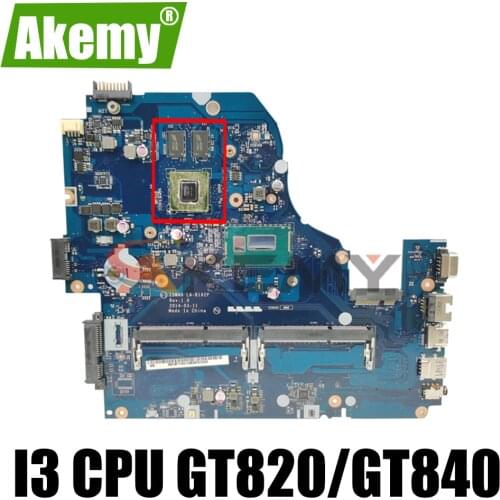 For ACER E1-572 V3-572G E5-531 E5-571G laptop motherboard LA-B162P LA-B991P CPU I3 4005U/4030U GPU GT820/GT840 100% test OK