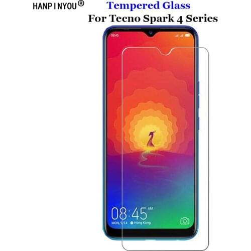 For Tecno Spark 4 Spark4 6.6" Tempered Glass 9H 2.5D Premium Screen Protector Protection Film
