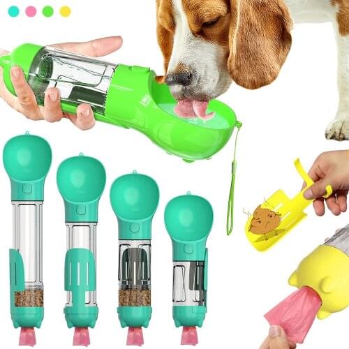 Portable Pet Water Bottle For Small Large Dogs Travel Puppy Cat Drinking Bowl Outdoor Supplies Suministros Para Perros