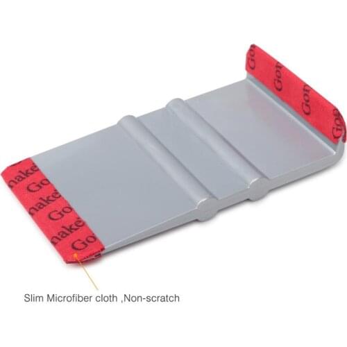 FOSHIO 90 Degree Vinyl Car Wrap Microfiber Squeegee Edge Scraper Carbon Fiber Film Stickers Wrapping Tool Auto Window Tint Tools