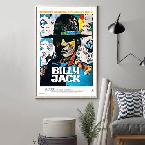 Billy Jack Movie Poster Canvas Print Wall Painting Home Decoration (No Frame)