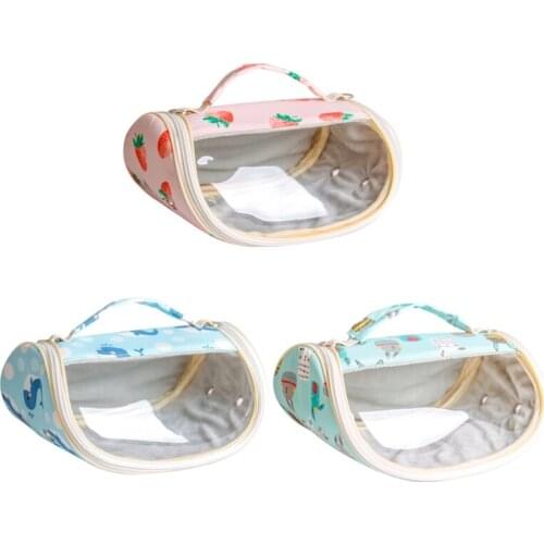 Lightweight Mesh Window Pet Carrier Handbag Breathable Multifunctional Leisure